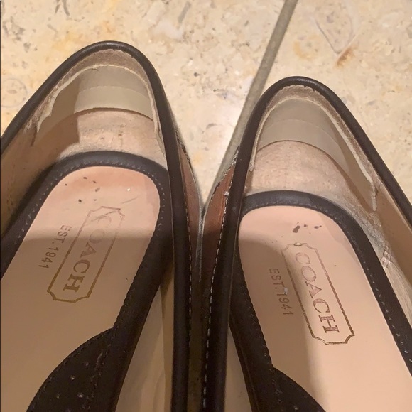 Coach Joan patchwork leather flats 7.5 - Picture 5 of 14